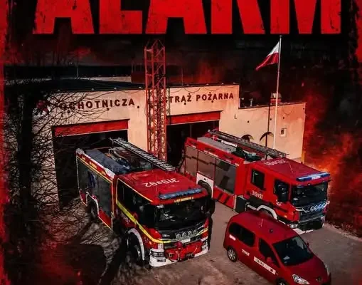 Zadymienie nad lasem w Tucznie – interwencja OSP Biskupice