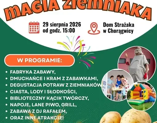 Święto ziemniaka w Chorągwicy – rodzinny festyn na zakończenie wakacji