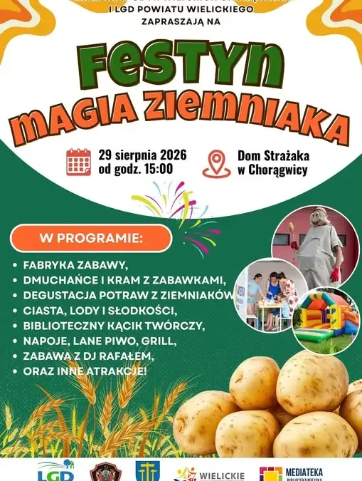 Święto ziemniaka w Chorągwicy – rodzinny festyn na zakończenie wakacji