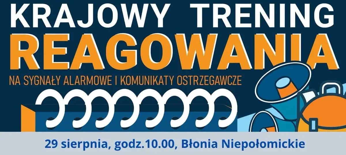 Krajowy Trening Reagowania Akademii OLiOC na Niepołomickich Błoniach