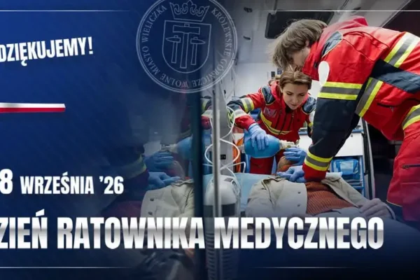 Dzień Ratownika Medycznego: burmistrz Wieliczki dziękuje służbom medycznym