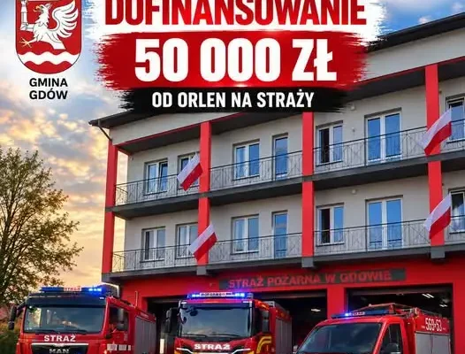 OSP Gdów w programie „ORLEN na straży” – wsparcie dla lokalnego bezpieczeństwa
