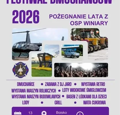 Weekend w Gminie Gdów: dmuchańce, wieczór seniorów i targi w Krakowie