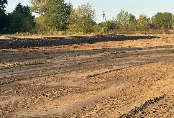 Boisko w Niegowici przechodzi gruntowną modernizację